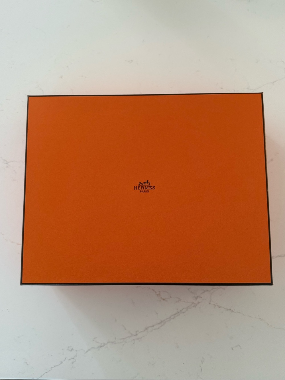 Hermes - Empty Orange Presentation Box